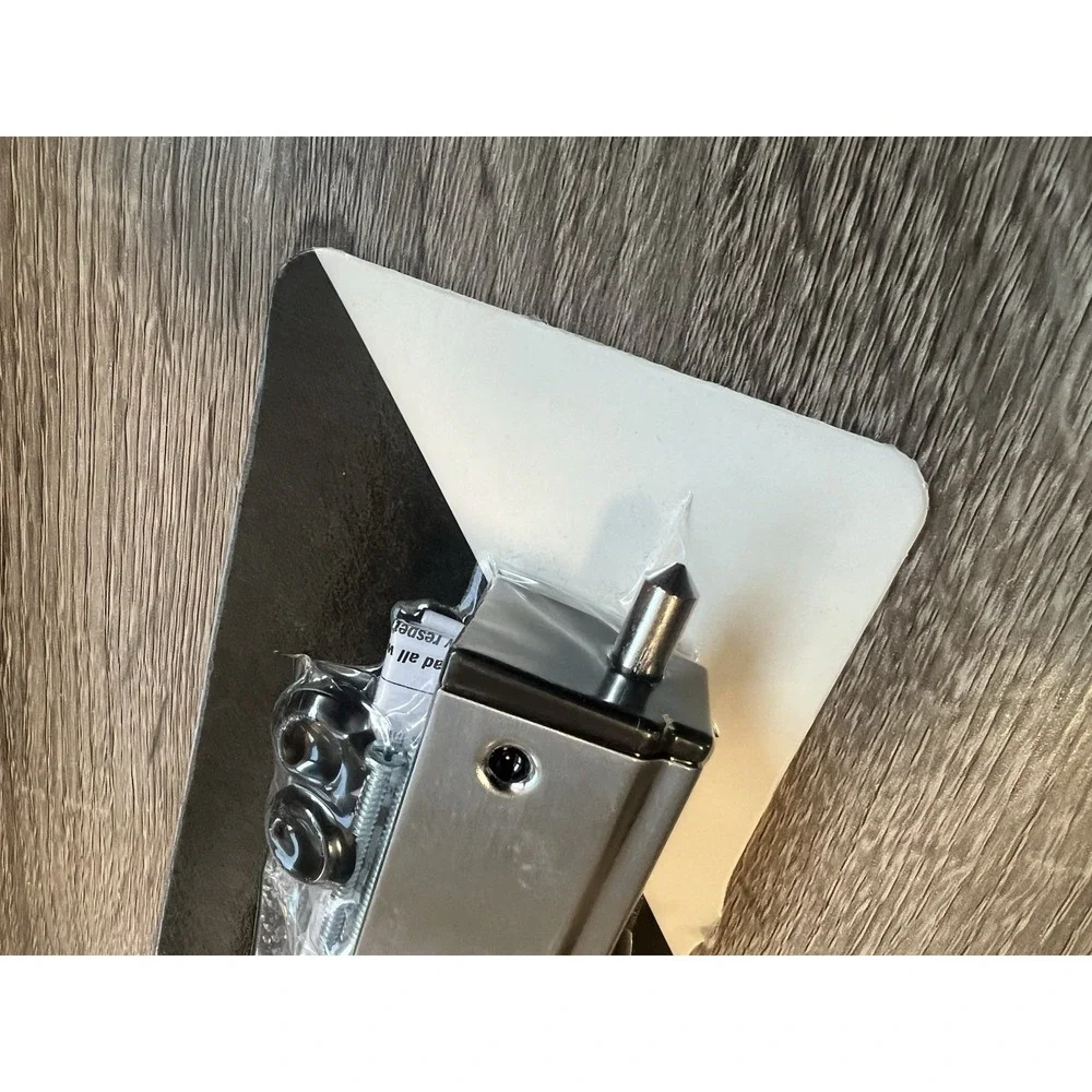 Andersen 200 / 400 SERIES Gliding Patio Door Foot Lock -Brushed Chrome - New